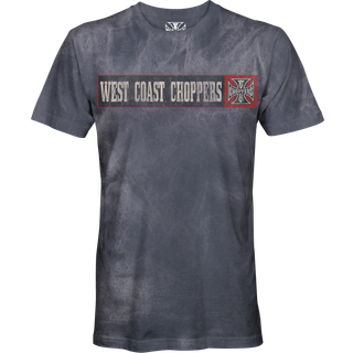 West Coast Choppers Banner Tee T-Shirt blå M