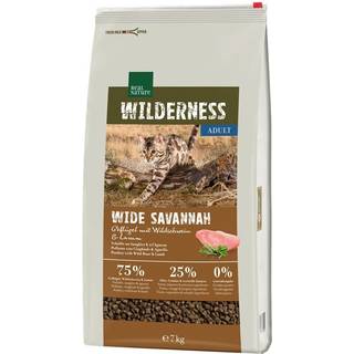 REAL NATURE Adult Wilderness Wide Savannah fjerkræ & lam 7 kg