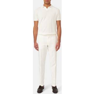 Oscar Jacobson - Slim Fit Bukser Børstet Twill - størrelse 96 - Herre