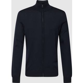 JOOP! Herren Cardigan blau unifarben