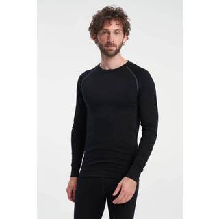 M Himalaya Merino Top Black