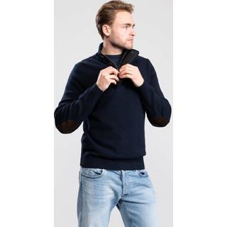 Barbour Herren Troyer blau unifarben