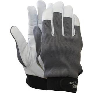 Basic light handske natur skind-11