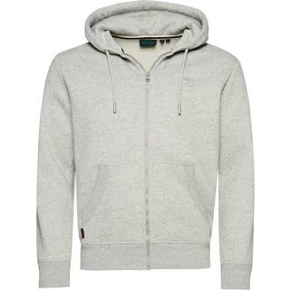 Superdry Superdry Grey/White Essential Logo Zip-Up Hoodie