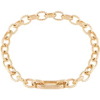 Rebecca Gold Link Bracelet - Gold - Rose Gold - 18.5