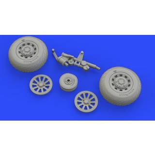 P-51D wheels for Airfix
