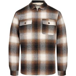 Anerkjendt Akoscar Check Jakke - S - chocolate brown