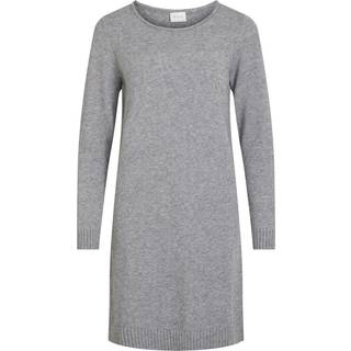 Langærmet Strikket Kjole