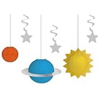 Space party dekorationssæt