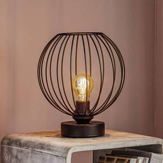 Bordlampe Cumera med burskærm, Ø 24 cm