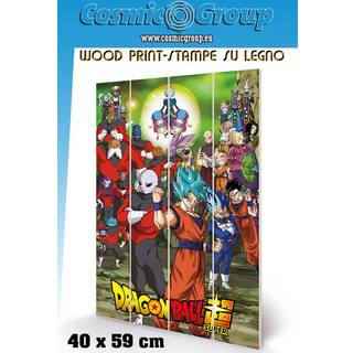 DRAGON BALL Z - Tournament of Power - Wood Print 40X59
