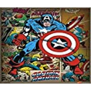 Marvel Comics Poster Pack Captain America Retro 40 x 50 cm (4)