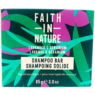 Faith In Nature Shampoobar Lavendel & Geranium - 85 g