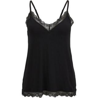 Mey Luise Spaghetti Top - Black - 46