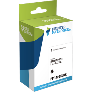 Sort blækpatron - Brother 422XL - 1x69 ml