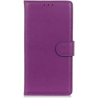 Nokia XR21 Litchi Læder Flip Cover m. Pung - Lilla