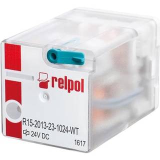 Relpol Relæ 3c/o 10a 24vdc, til 11 polet sokkel