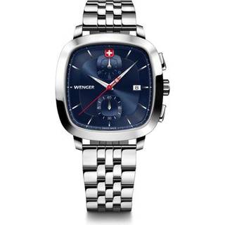 Wenger 01.1933.103 Herrenuhr Vintage Classic Chronograph 40mm 5ATM
