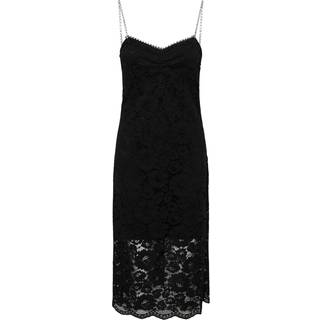 YAS Katja Strap Midi Dress Black XS