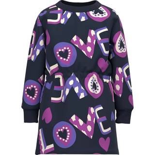 NAME IT Sweat Kjole Nila Dark Sapphire