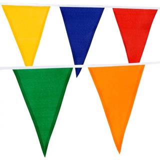 Stof vimpelguirlande, multi