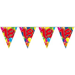 Wimpelkette Ballons 18 Jahre
