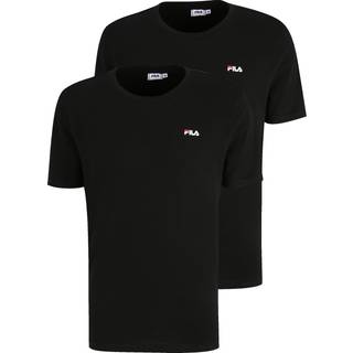 Fila Black Cotton Men TShirt