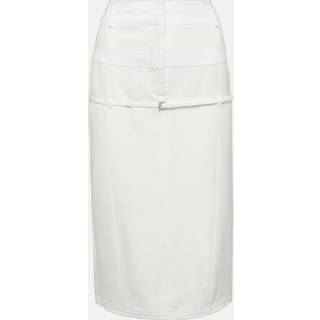 Jacquemus La Jupe Caraco pencil skirt - white - XXS