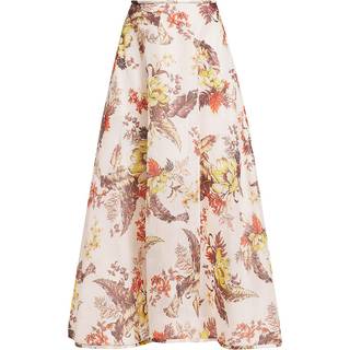 Zimmermann Matchmaker linen and silk maxi skirt - multicoloured - XXS
