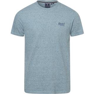 Superdry Superdry Desert Sky Blue Grit Essential Logo Embroidery T-Shirt