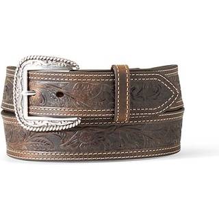 Ariat m?nds blomster Embose Buckle Medium Brown 38