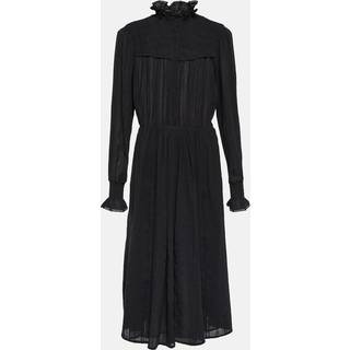 Marant Etoile Imany cotton-blend midi dress - black - XXS