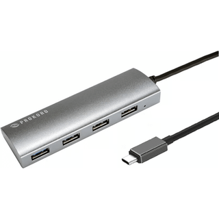 Prokord Usb-c To Hub 4-port 3.0 Usb 3.2 Gen 1 (3.1 Gen 1) Type-c Usb 3.2 Gen 1 (3.1 Gen 1) Type-a