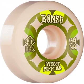 Bones Wheels STF Skateboard Retros 54mm V5 Sidecut 99A 4-pack