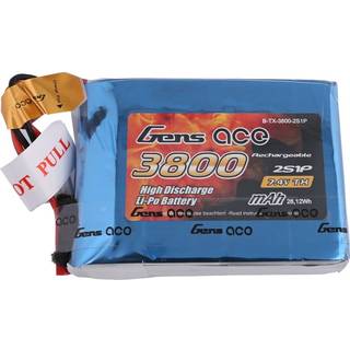 Gens 2s 3800mAh LiPo TX-pakke JST-SYP Q X7