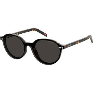 Levi's LV 1017/CS With Clip-On 086/IR 50 Briller Mænd Tortoiseshell - Dark Tortoise - 50mm