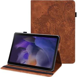 SKALO Samsung Tab A8 10.5 (2021/2022) Mandala Flip Cover - Brun