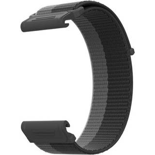 Coros Vertix 2 Nylon Armbånd 20mm - Sort, Letvægts Tilbehør til Sportsur til Mænd og Kvinder