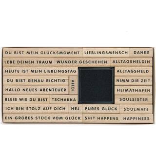 Paper Poetry Stempelset Happiness