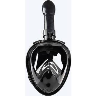 Watery fullface dykkermaske til børn - Oxygen - Sort