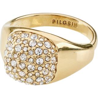 Pilgrim CINDY krystal ring guldbelagt