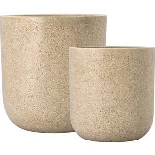 Villa Collection Thum krukke nature 2-pak Ø27 cm-Ø37 cm