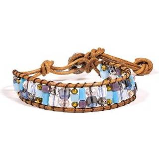 Armbånd i Bohemian-stil med perler og Livets Træ vedhæng