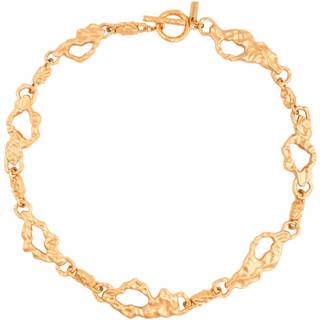 House of Vincent Echo Of Sirens Halskæde 14 kt. Forgyldt Sølv VJ139-UNG - Dame - Messing