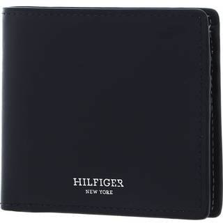 Tommy Hilfiger Elegant Blue Leather Bifold Wallet