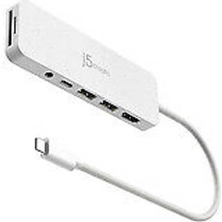 j5create JCD373EW-N - USB-C Multi-Port Hub (With PD)