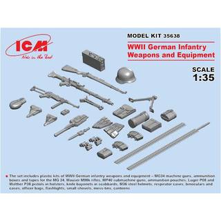 WWII German Infantry W&E 100% new molds