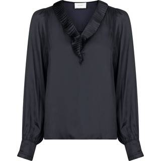 Pellini Sateen Bluse, Black, 36