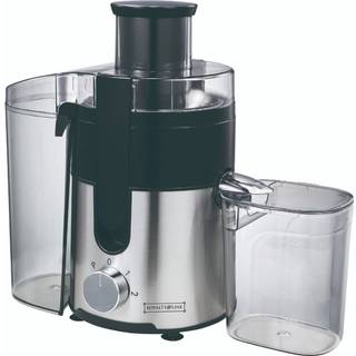 Royalty Line Slowjuicer 600W / 2 hastigheder - Inkl. Juice beholder - Sølv