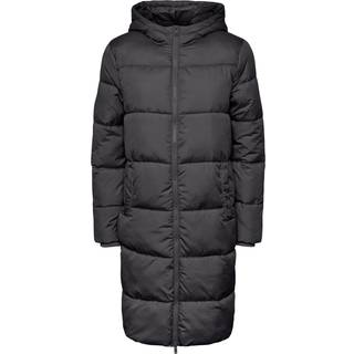 Pieces - Pcbee New Long Puffer Jacket - Magnet